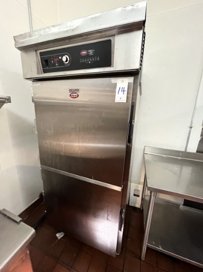 FWE S/S SPLIT-DOOR RETHERM & HOLD CABINET W/CASTERS 3PH MOD. RH-B-32HD