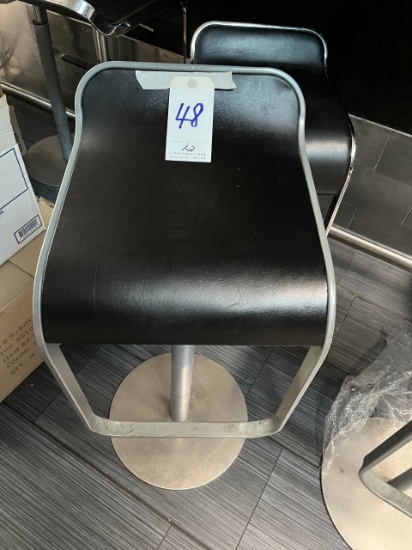 *EACH*ADJUSTABLE-HEIGHT BAR STOOLS