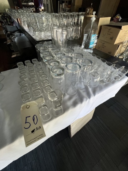 *LOT*(103)SHOT & HIGHBALL GLASSES
