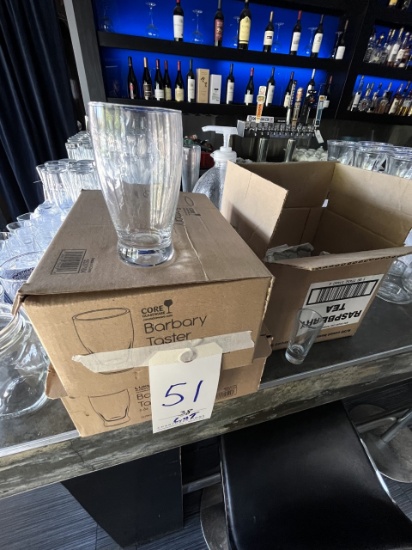 *LOT*(38)BARBARY TASTER & SHOT GLASSES