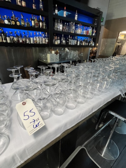 *LOT*(55)ASST STEM GLASSES