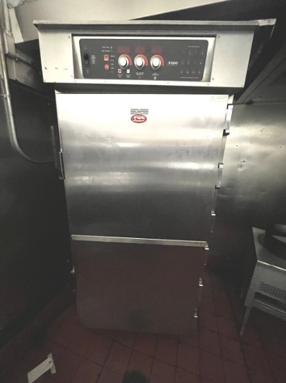 FWE S/S SPLIT-DOOR COOK & HOLD CABINET W/CASTERS 3PH MOD. RH-B-32HD