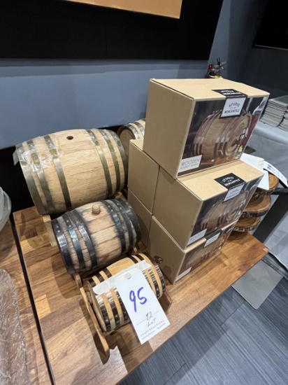 *LOT*(12)NEW & USED WHISKEY BARRELS & LOGS