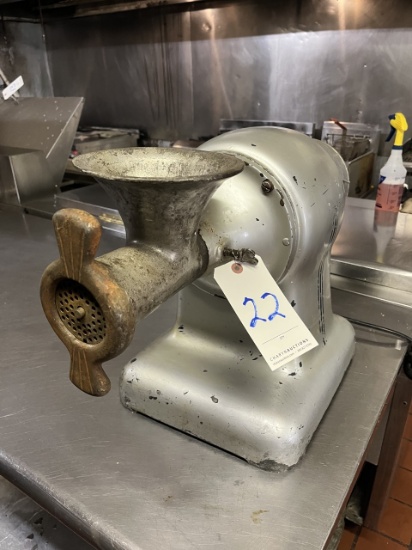 OSBORNE 1PH 1/3HP MEAT GRINDER MOD. 130