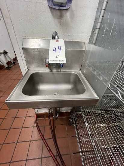 S/S 18" WALL HAND SINK
