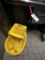 YELLOW PLASTIC MOP BUCKET & WRINGER