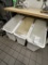 *EACH*CONTINENTAL WHITE PLASTIC INGREDIENT BINS