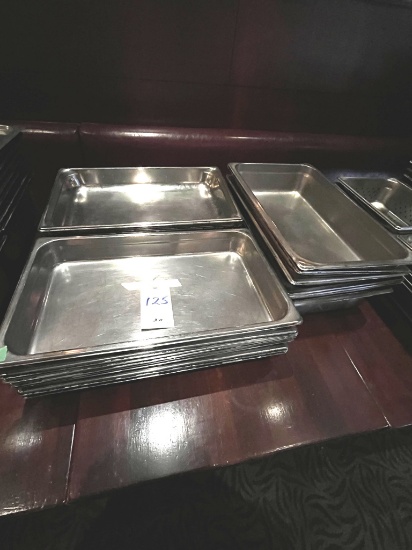 *EACH*S/S FULL-SIZE 2"/4" FOOD PANS
