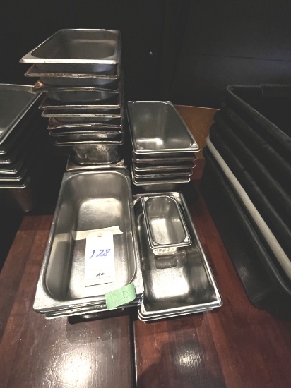 *EACH*S/S 1/3-SIZE 4"/6" FOOD PANS