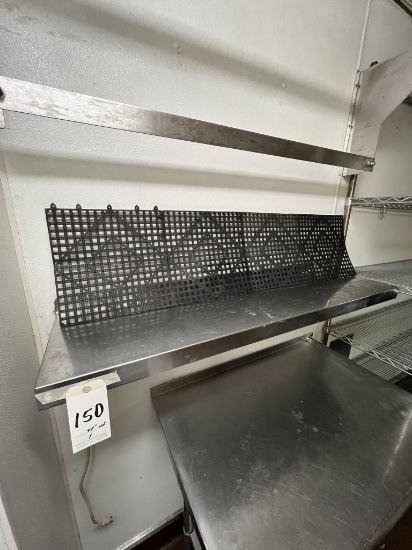 S/S 48"X12" WALL SHELF