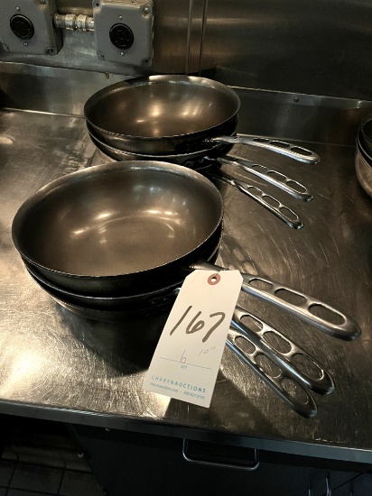 *EACH*VOLLRATH S/S 10" FRY PANS