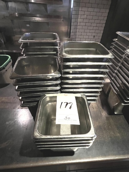 *EACH*S/S 1/6-SIZE 6" FOOD PANS