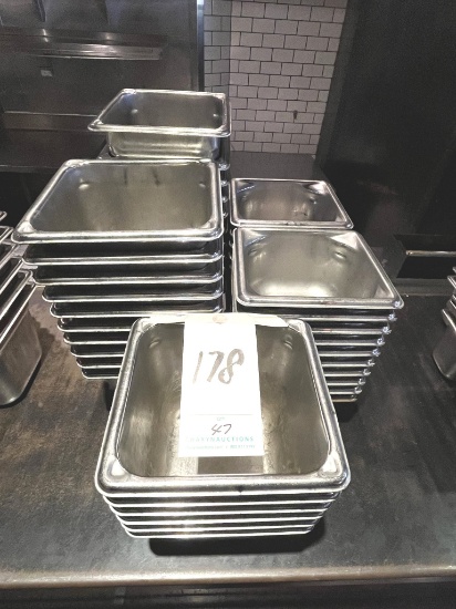*EACH*S/S 1/6-SIZE 4"/6" FOOD PANS