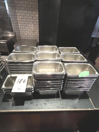 *EACH*S/S 1/9-SIZE 4" FOOD PANS