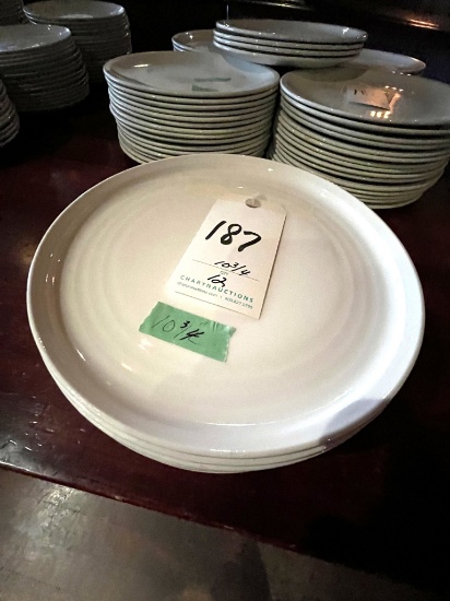 *EACH*ARIANE WHITE 10.75" DINNER PLATES