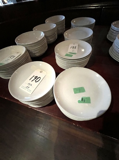 *EACH*CHURCHILL WHITE 8.75" PLATES