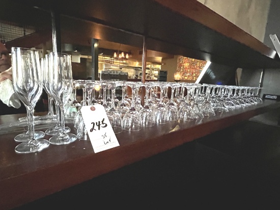 *LOT*(39)ASST STEM GLASSES