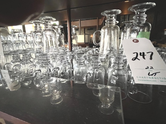 *LOT*(22)IRISH COFFEE GLASS MUGS