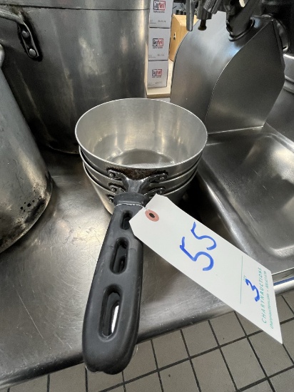 *EACH*ALUMINUM SAUCE POTS