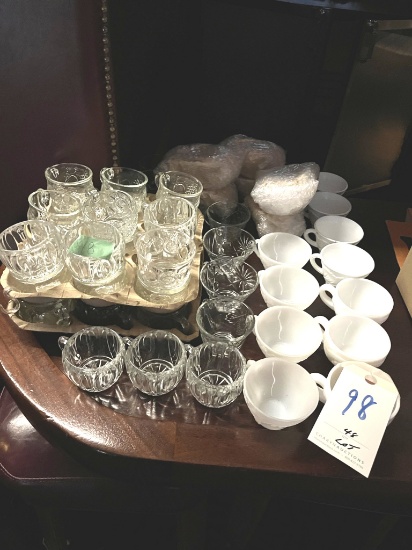 *LOT*(48)ASST GLASSES & CUPS