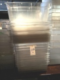 *EACH*CLEAR PLASTIC FOOD CONTAINERS W/LIDS