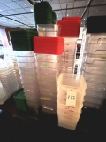 *EACH*ASST PLASTIC FOOD CONTAINERS W/LIDS