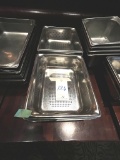 *EACH*S/S FULL & HALF-SIZE PERFORATED FOOD PANS