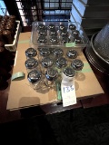 *LOT*(53)GLASS SPICE DISPENSERS
