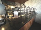 *EACH*WROUGHT-IRON 3-TIER PIZZA TABLE DISPLAYS19