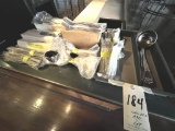 *LOT*(230PCS)NEW S/S KNIVES, FORKS, SPOONS & STEAK KNIVES ETC.