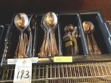 *LOT*(143)S/S SERVING SPOONS ETC.