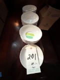 *LOT*(20)CHURCHILL & DOULTON WHITE 6.5