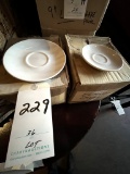 *LOT*(36)CHURCHILL ASST WHITE SAUCERS