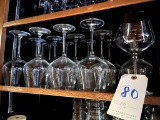 *LOT*(15)CRYSTULEX PINOT GLASSES