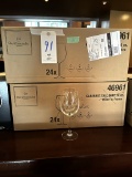 *LOT*(48)C&S WHITE WINE GLASSES