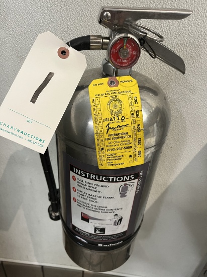 BADGER S/S NSF FIRE EXTINGUISHER