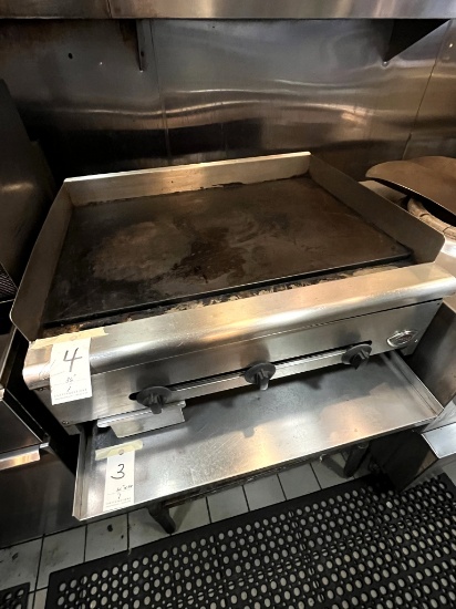 WELLS S/S 36" COUNTERTOP GRIDDLE