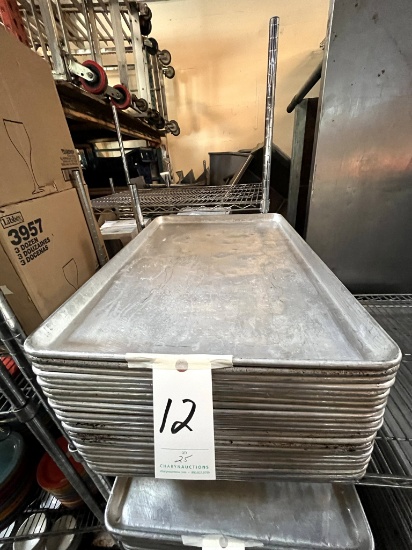 *EACH*ALUMINUM SHEET CAKE PANS