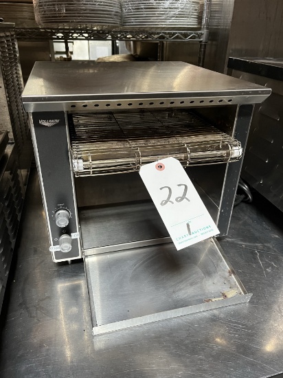 VOLLRATH S/S COUNTERTOP CONVEYOR TOASTER 120V MOD. JT1