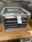 ALUMINUM 5-TIER PAN RACK W/(5)ALUMINUM SHEET CAKE PANS