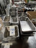 *LOT*(22)S/S ASST-SIZE FOOD PANS & INSERTS