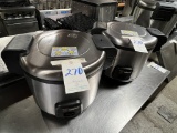 *EACH*WINCO S/S 30-CUP RICE COOKER/WARMERS