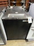 BEVERAGE AIR 1-DOOR KEGERATOR W/DIVIDED INTERIOR & CASTERS (MISSING TOWER)