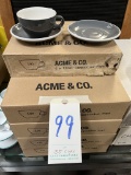 *EACH*NEW ACME WHITE/GRAY CUPS