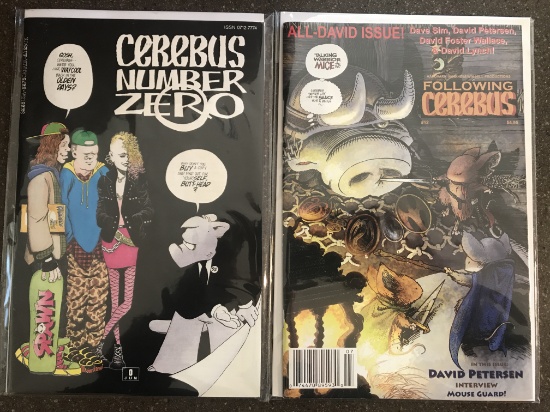 Cerebus Zero Comic with Bonus Following Cerebus #12 Comic NM 1993