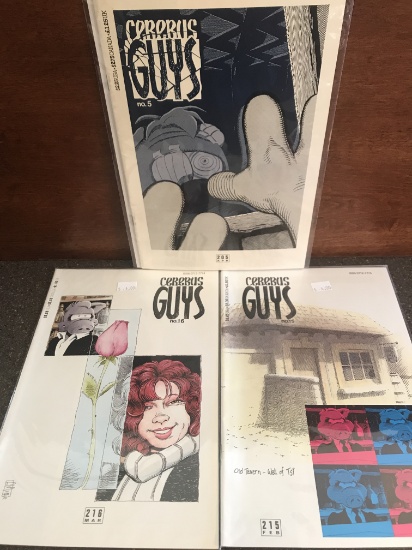 3 Issues of Cerebus The Aardvark Comic From the Guys Storyline 1996 NM