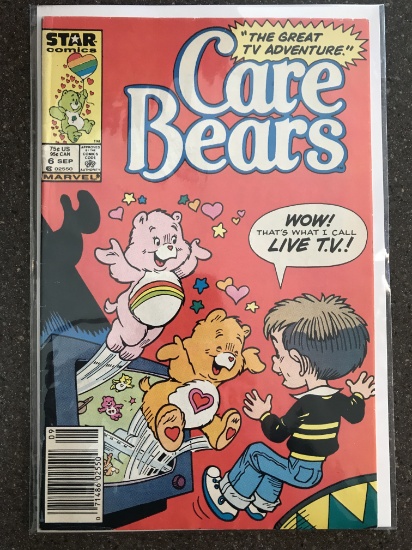 Care Bears Comic #6 Star Comics Marvel 1986 Copper Age Cartoon Comic