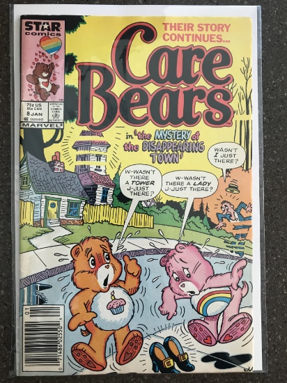 Care Bears Comic #8 Star Comics Marvel 1987 Copper Age Cartoon Comic