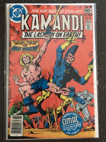 Kamandi Comic #59 DC Comics 1978 Bronze Age KEY final issue Features OMAC High Grade