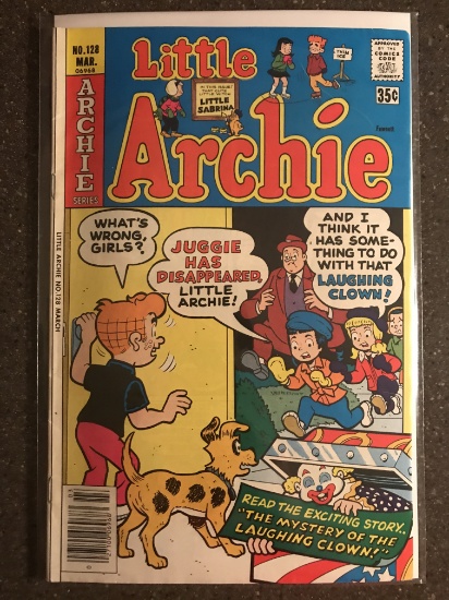 Little Archie Comic #128 Archie Series Bronze Age 1978 35cent Comic